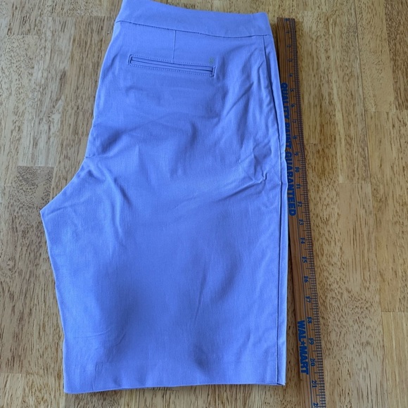 IZOD NEW Golf Shorts 3 set Coral pink purple ladies 14 moisture wicking stretch - Picture 13 of 15